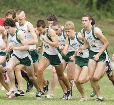 Men's Cross Country Team Takes First in Season Opening Meet at Stony Brook