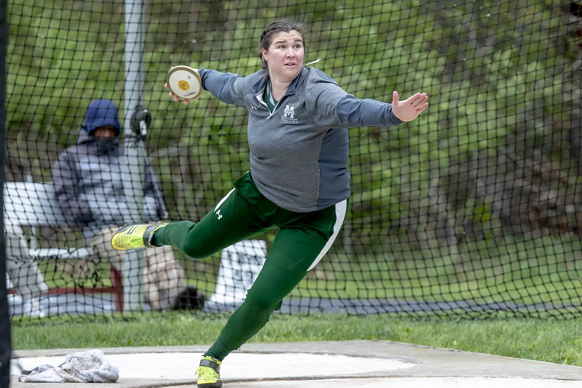 Alexandra Preckajlo Discus at MAACs